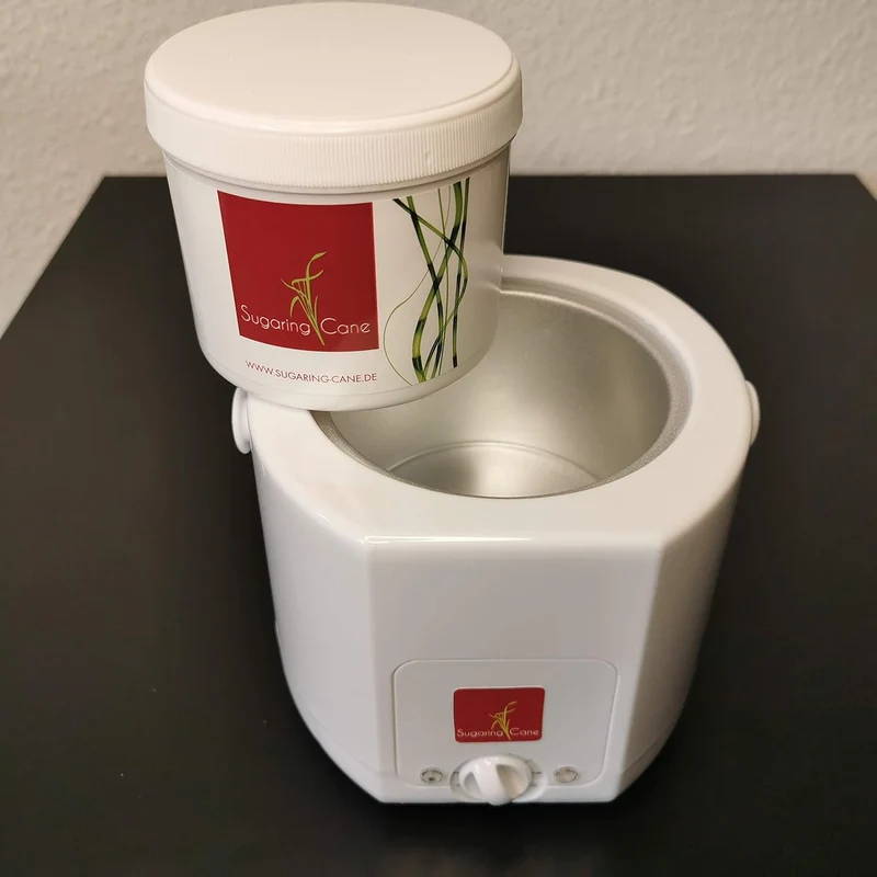 Sugaring Cane Wärmegerät für Zuckerpasten - Temperatur Einstellbar - Wachswärmer geeignet für 500 g