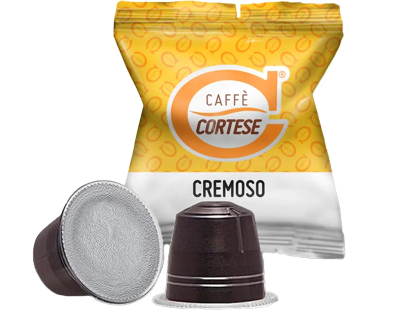 Caffè Cortese Nespresso®-kompatible Kapseln Cremoso