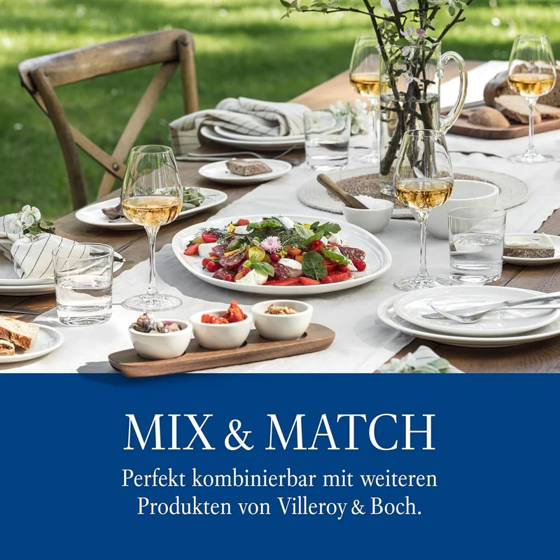 Villeroy und Boch Blacksmith Tafelbesteck für bis zu 6 Personen, 30-teilig, Edelstahl 30tlg. Metall,