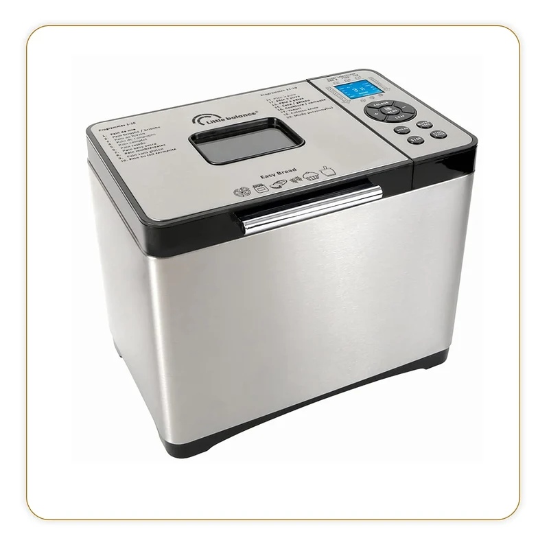 Little Balance 8398 Easy Bread, Brotmaschine, Baguettes, 19 Programme, glutenfrei, Startzeitvorwahl,