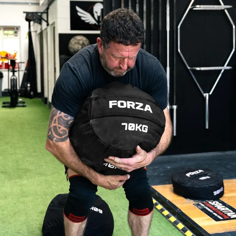 FORZA Strongman Sandsäcke für Krafttraining & Functional Fitness [20kg-70kg], 20kg