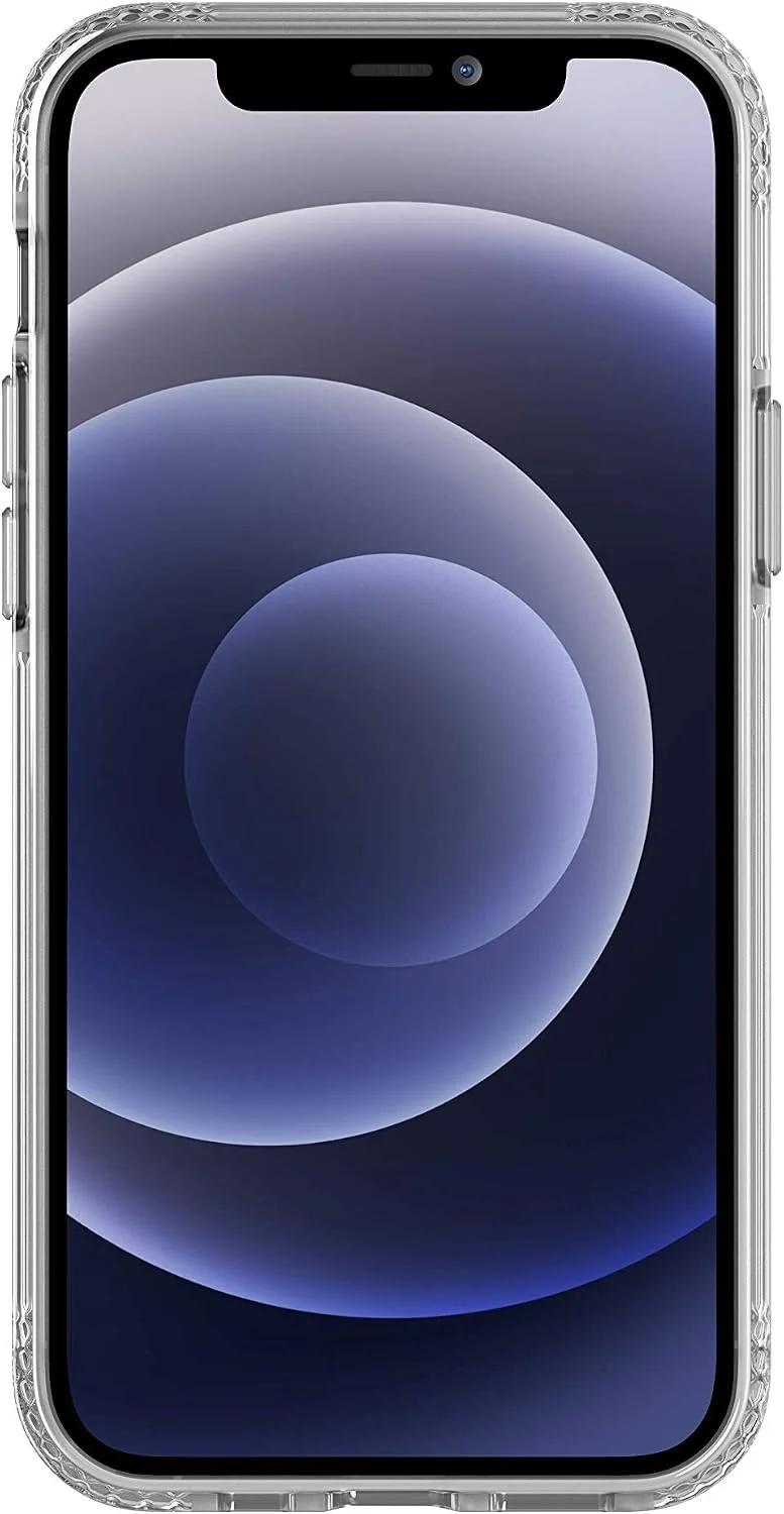 tech21 Evo Clear Schutzhülle für Apple iPhone 12 und 12 Pro 5G – antimikrobielle Schutzhülle mit 3,6