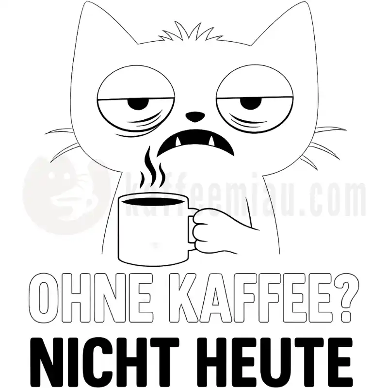 Ohne Kaffee? Nicht Heute - Tasse