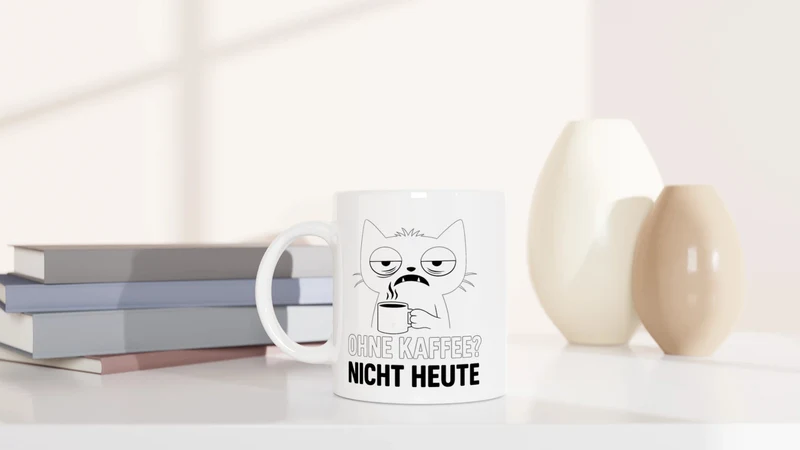 Ohne Kaffee? Nicht Heute - Tasse