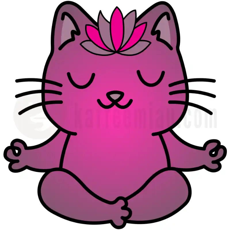 Katzen-Yoga - Tasse