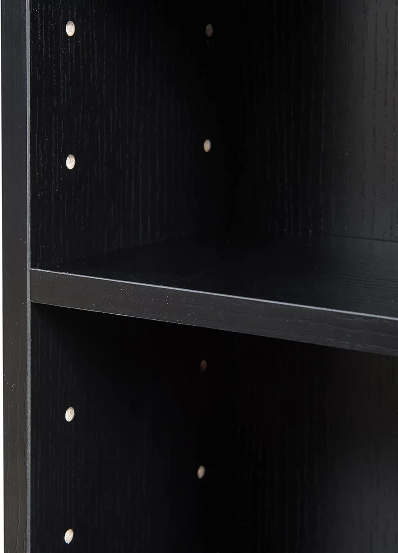 [en.casa] CD Regal Tynset DVD Regal mit 6 Ablagefächern CD Aufbewahrung 90 x 20 x 20 cm Standregal h