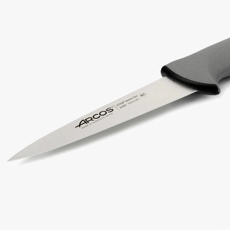 Arcos Fleischermesser Professionell - Edelstahlklinge 150 mm - Ergonomischer Rutschfester Griff - Pe