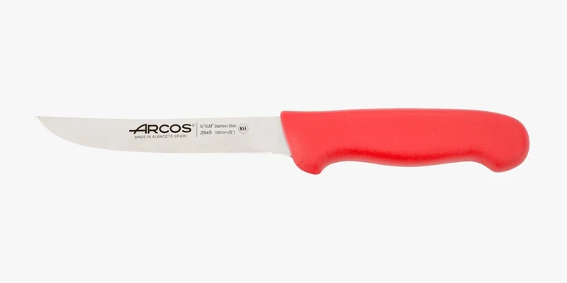 Arcos Ausbeinmesser mit Nitrum Edelstahlklinge 160 mm - Professionelles Fleischermesser zum Schneide