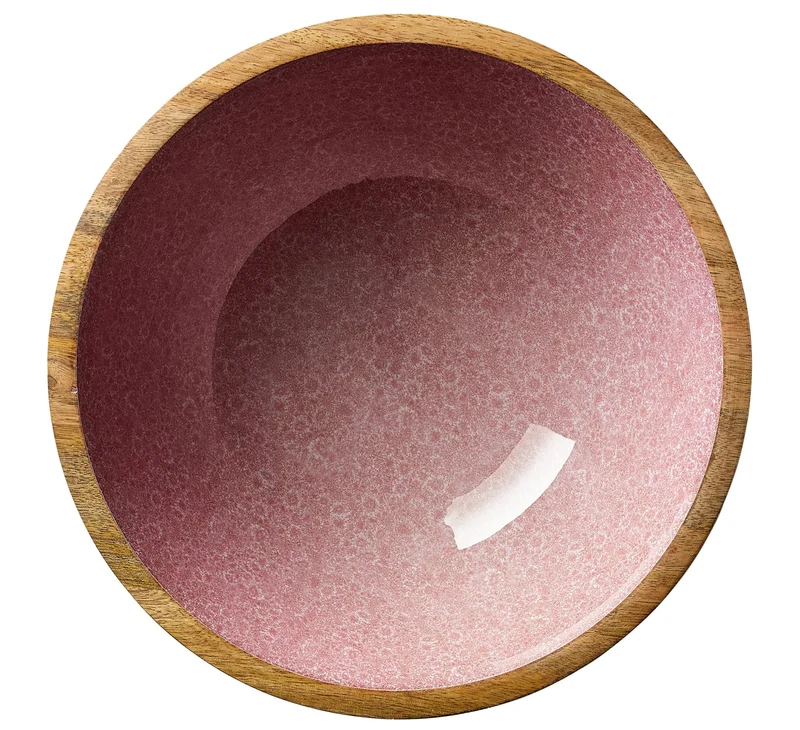 Schüssel MINERAL ROSE, Mango, Ø 30 cm x 11,5 cm