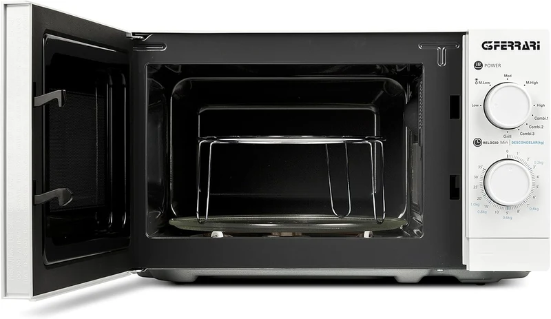 G3 Ferrari G10174 Kombi-Mikrowelle Otello Grill, 20 Liter, 700W Mikrowelle, 1000W Grill, 3 Garfunkti