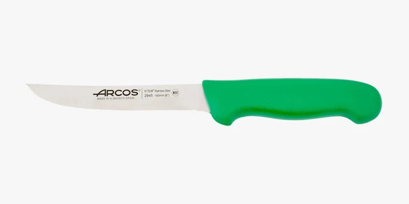 Arcos Ausbeinmesser mit Nitrum Edelstahlklinge 160 mm - Professionelles Fleischermesser zum Schneide