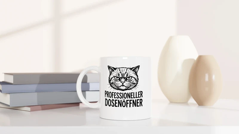 Professioneller Dosenöffner - Tasse