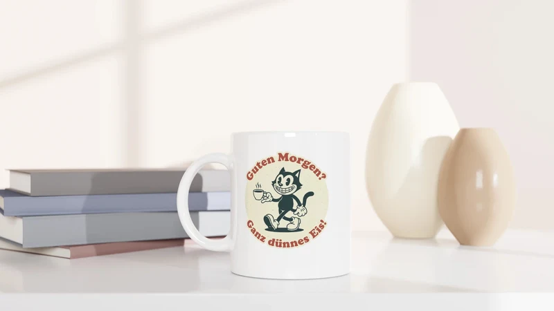 Guten Morgen? Ganz dünnes Eis! Streetwear - Tasse