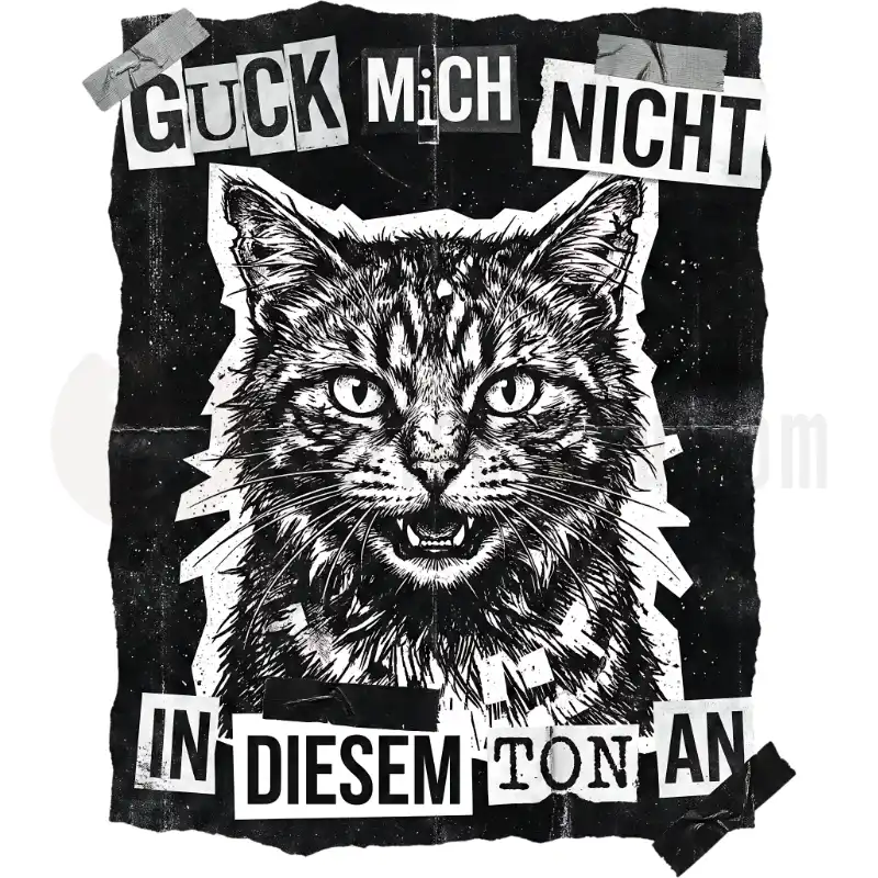 Guck mich nicht in diesem Ton an - Streetwear - Tasse