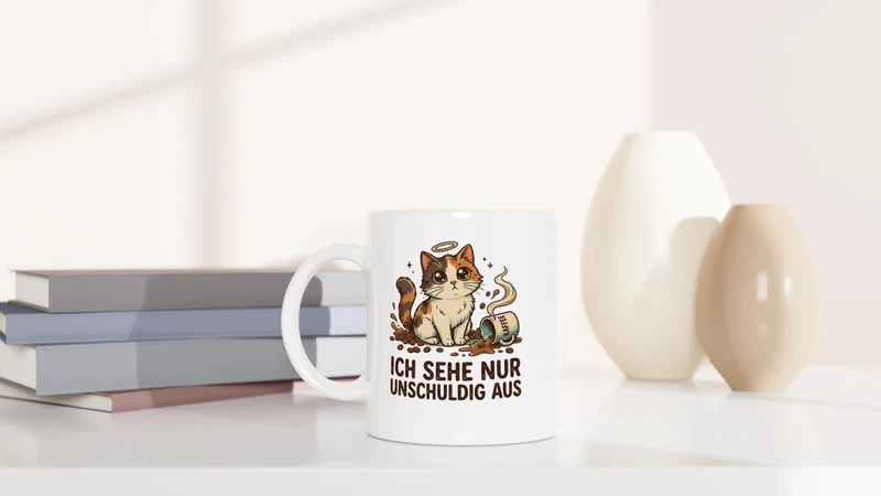 Ich sehe nur unschuldig aus - Tasse