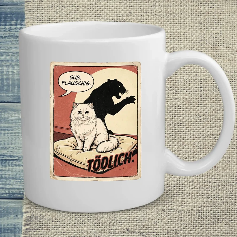 Süß. Flauschig. Tödlich. - Tasse