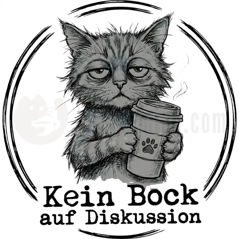 Kein Bock auf Diskussion - Tasse