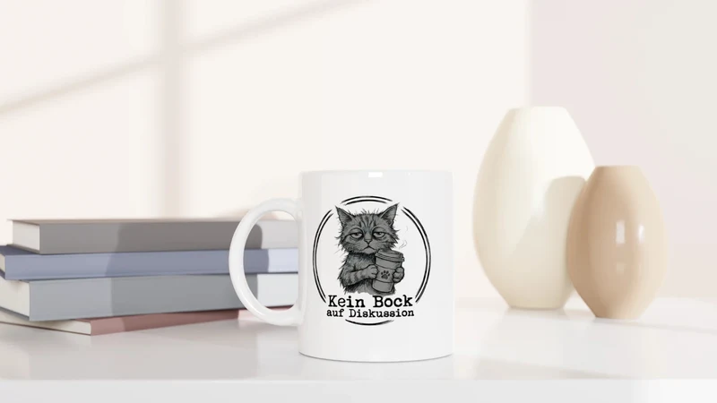 Kein Bock auf Diskussion - Tasse