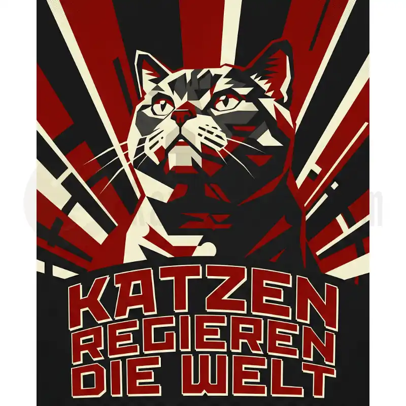 Katzen regieren die Welt - Tasse