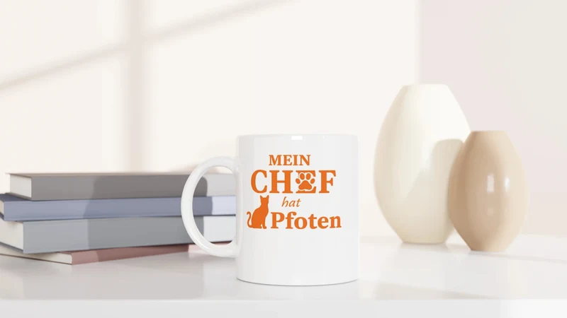 Mein Chef hat Pfoten - Tasse