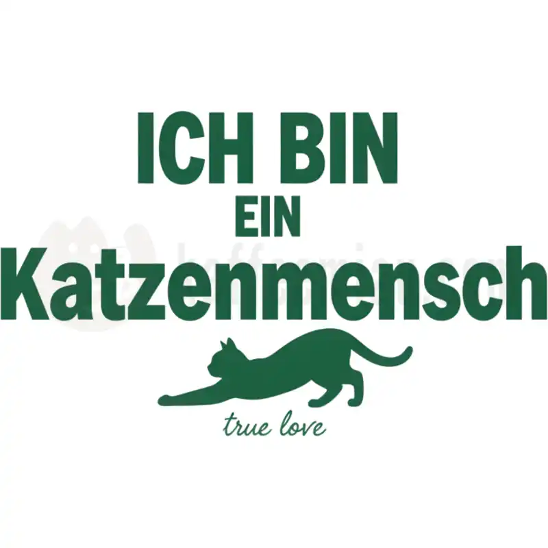 Ich bin ein Katzenmensch - Tasse