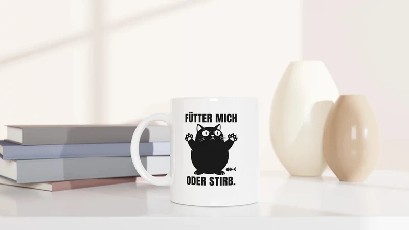 Fütter mich oder stirb - Tasse