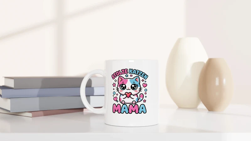 Stolze Katzen Mama - Tasse