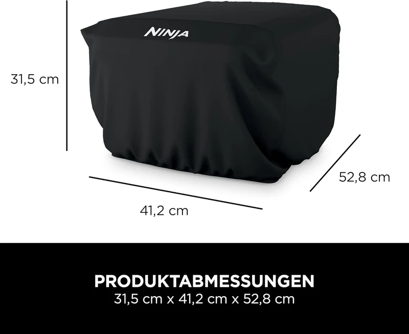 Ninja Artisan Outdoor-Pizzaofen-Abdeckung, Kordelzug, wasserabweisend, lichtecht, offizielles Ninja