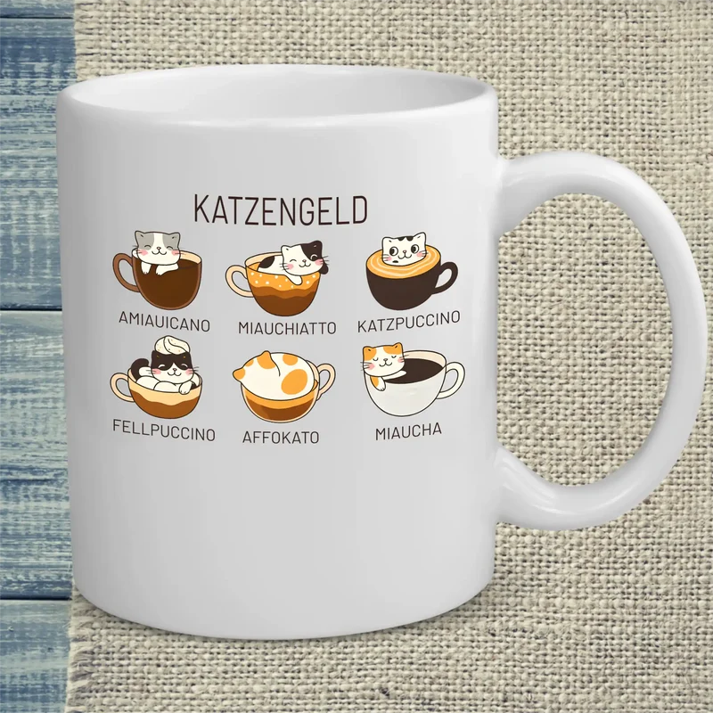 Katzengeld - Tasse