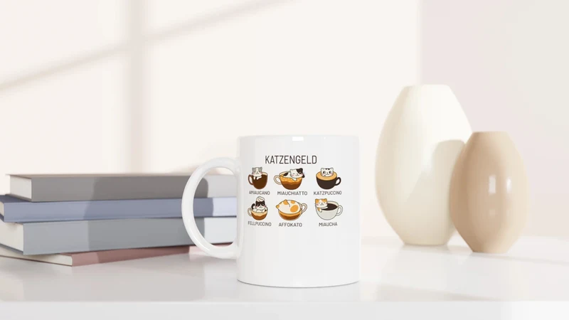 Katzengeld - Tasse
