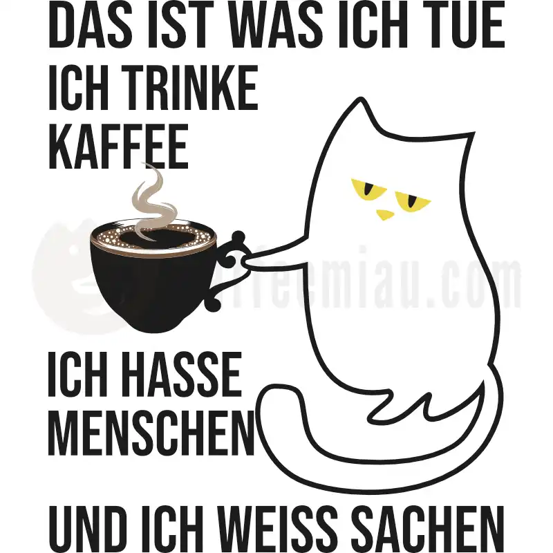 Und ich weiß Sachen - Tasse