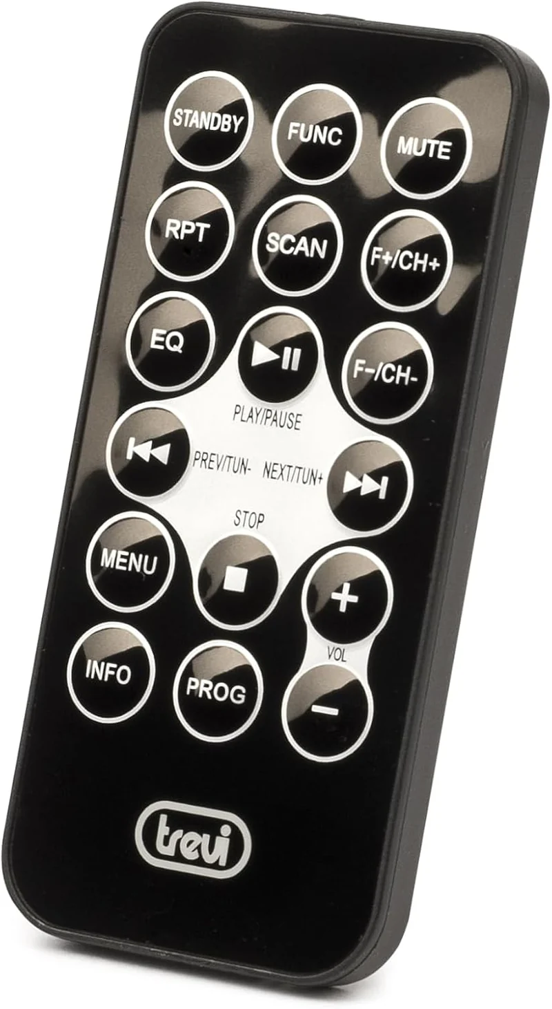 Trevi CMP 588 DAB Tragbares Stereo mit DAB/DAB+ und FM mit RDS, Dot Matrix Display mit hoher Ablesba