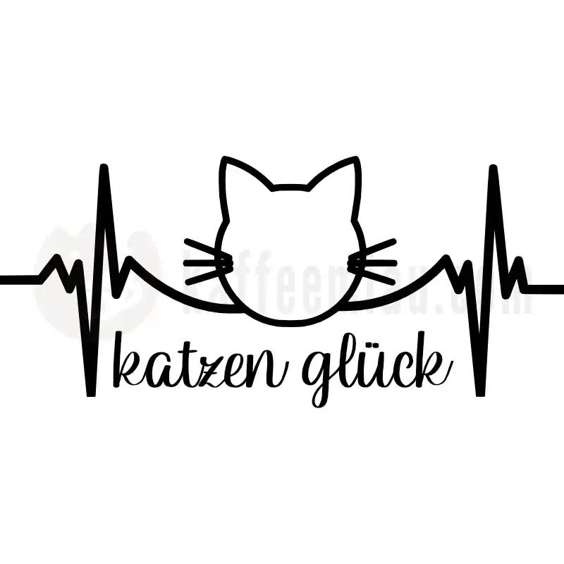 Katzen Glück - Tasse