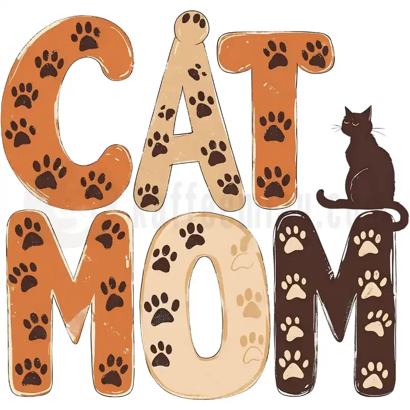 Cat Mom - Pfoten - Tasse