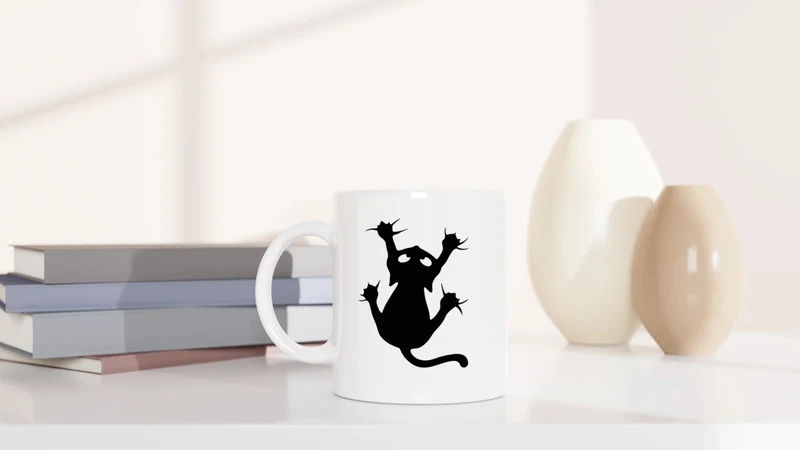 Klammerkatze - Tasse