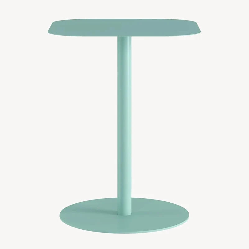 [en.casa] Beistelltisch Nastätten Gartentisch Couchtisch mit Metallgestell Sofatisch modernes Design