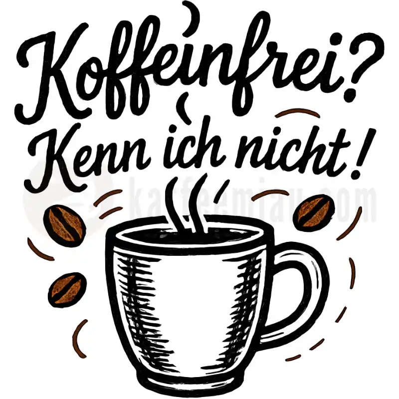 Koffeinfrei? Kenn ich nicht! - Tasse