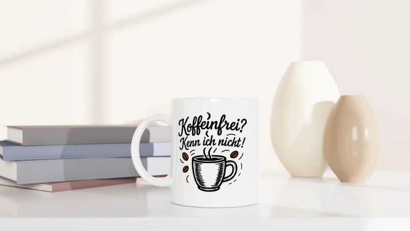 Koffeinfrei? Kenn ich nicht! - Tasse