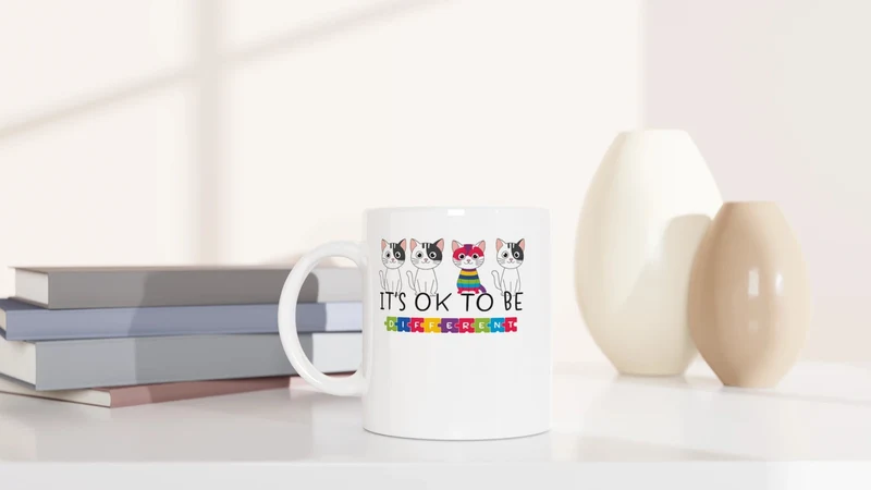 It's OK to be different - Tasse