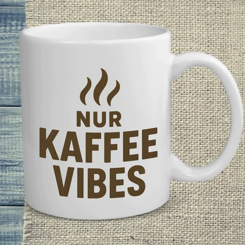 Nur Kaffee Vibes - Tasse