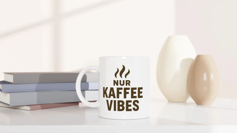 Nur Kaffee Vibes - Tasse