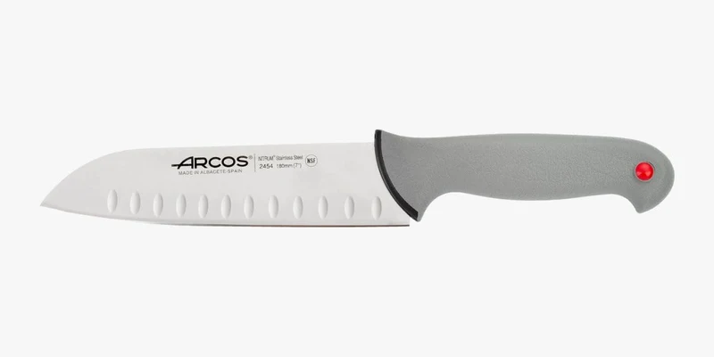 Arcos Serie Colour Proof - Santoku Messer Messer Asiatischer Art- Klinge Nitrum Edelstahl 180 mm - H
