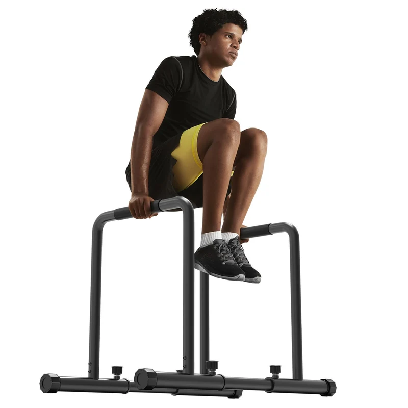 Dripex Verstellbare Dip Barren – 500 kg Dip-Station, tragbar und funktional dip stange, Fitness-Bar