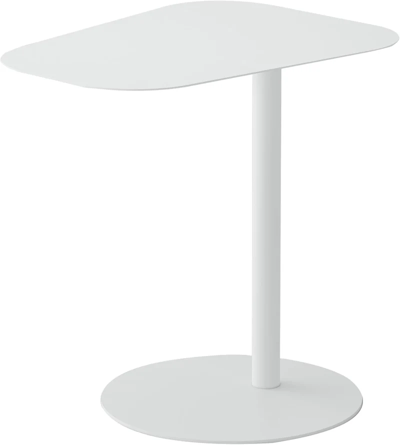 [en.casa] Beistelltisch Nastätten Gartentisch Couchtisch mit Metallgestell Sofatisch modernes Design