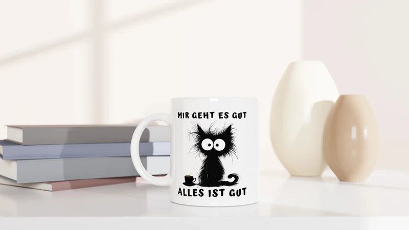 Mir geht es gut - Tasse