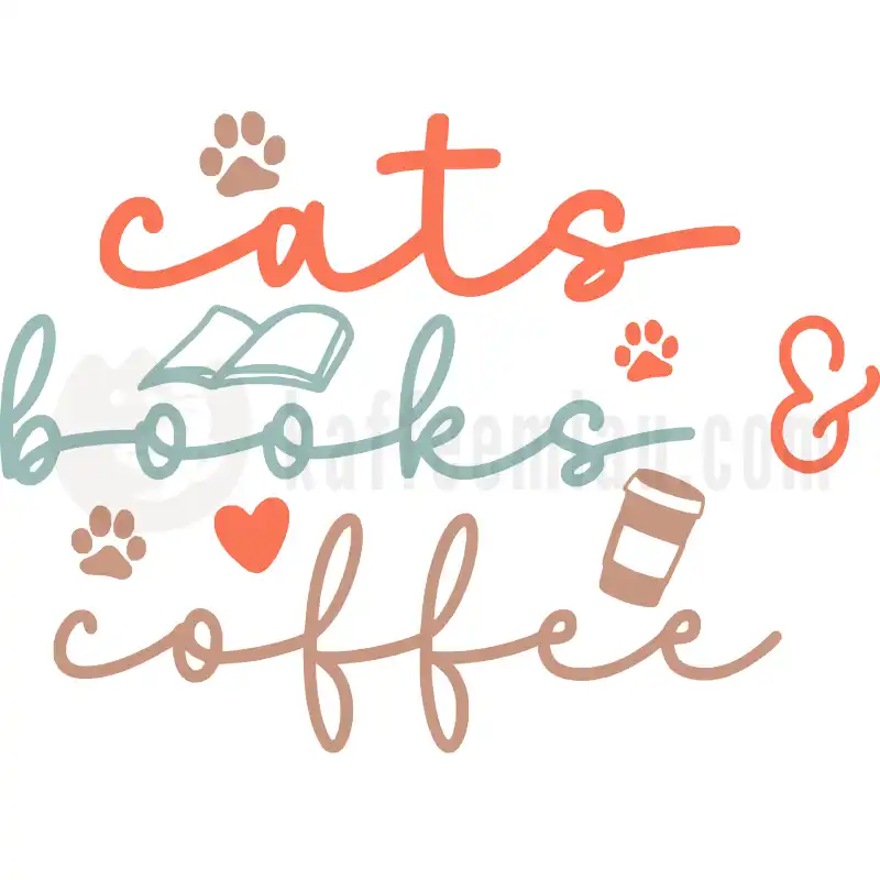 cats, books & coffee - Tasse