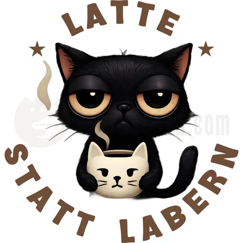 Latte statt labern - Tasse