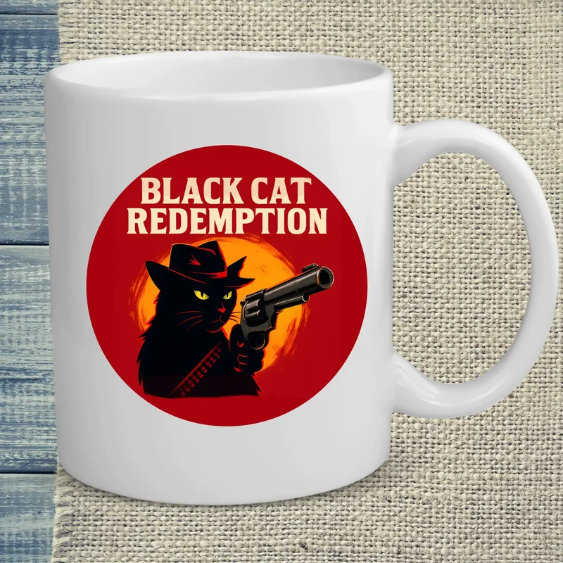 Black Cat Redemption - Tasse
