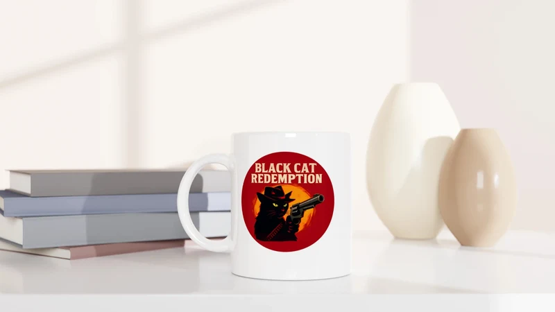 Black Cat Redemption - Tasse