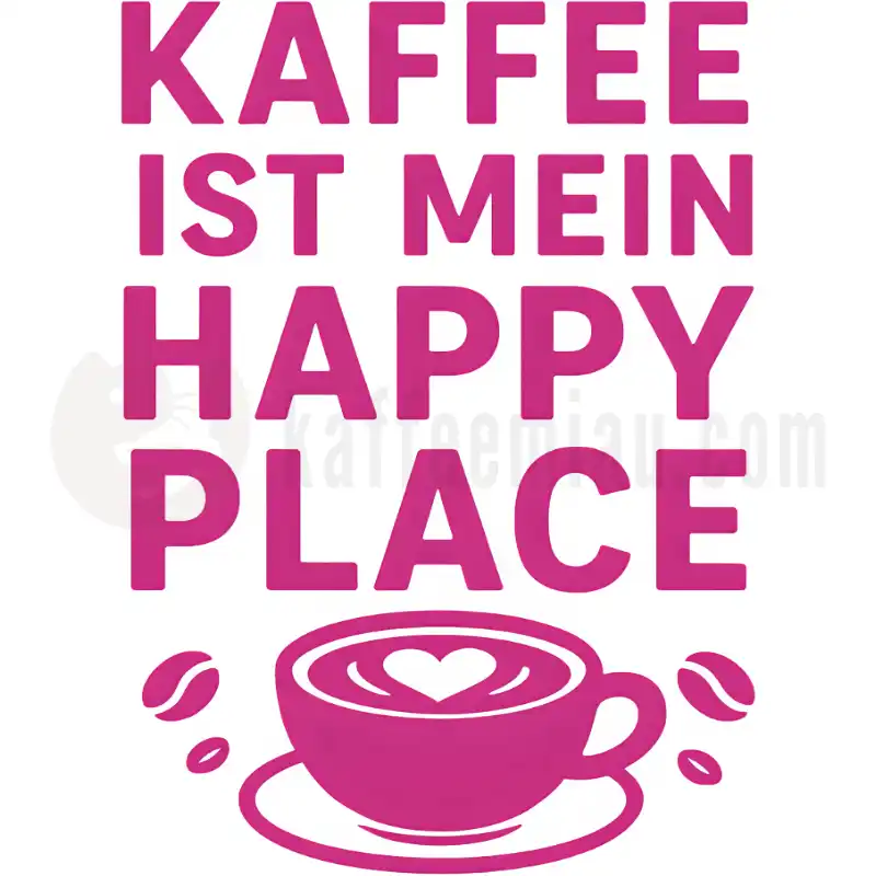 Kaffee ist mein Happy Place - Tasse